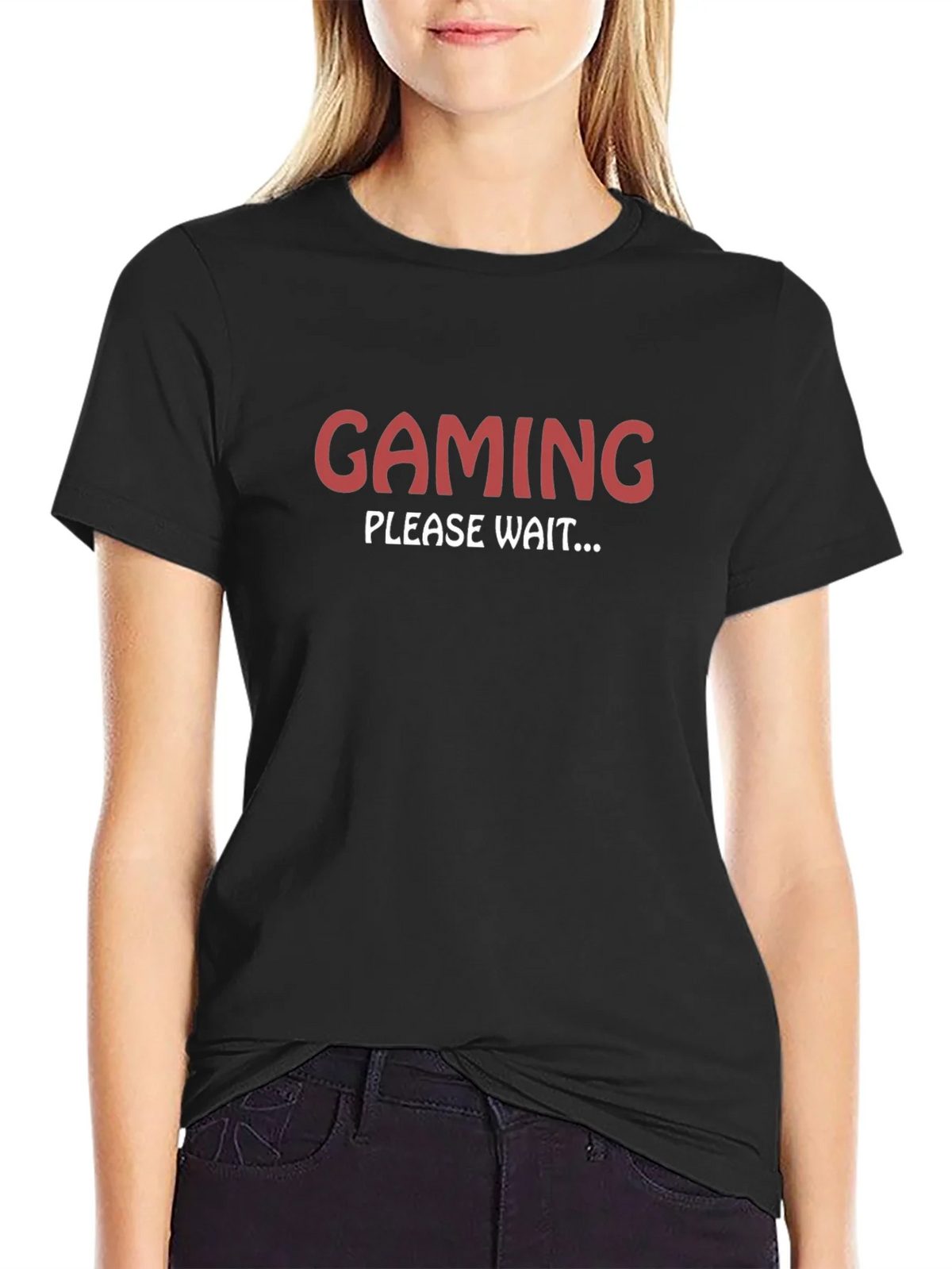 Gaming Please Wait T-Shirt - Gamer Humor Tee product image 2