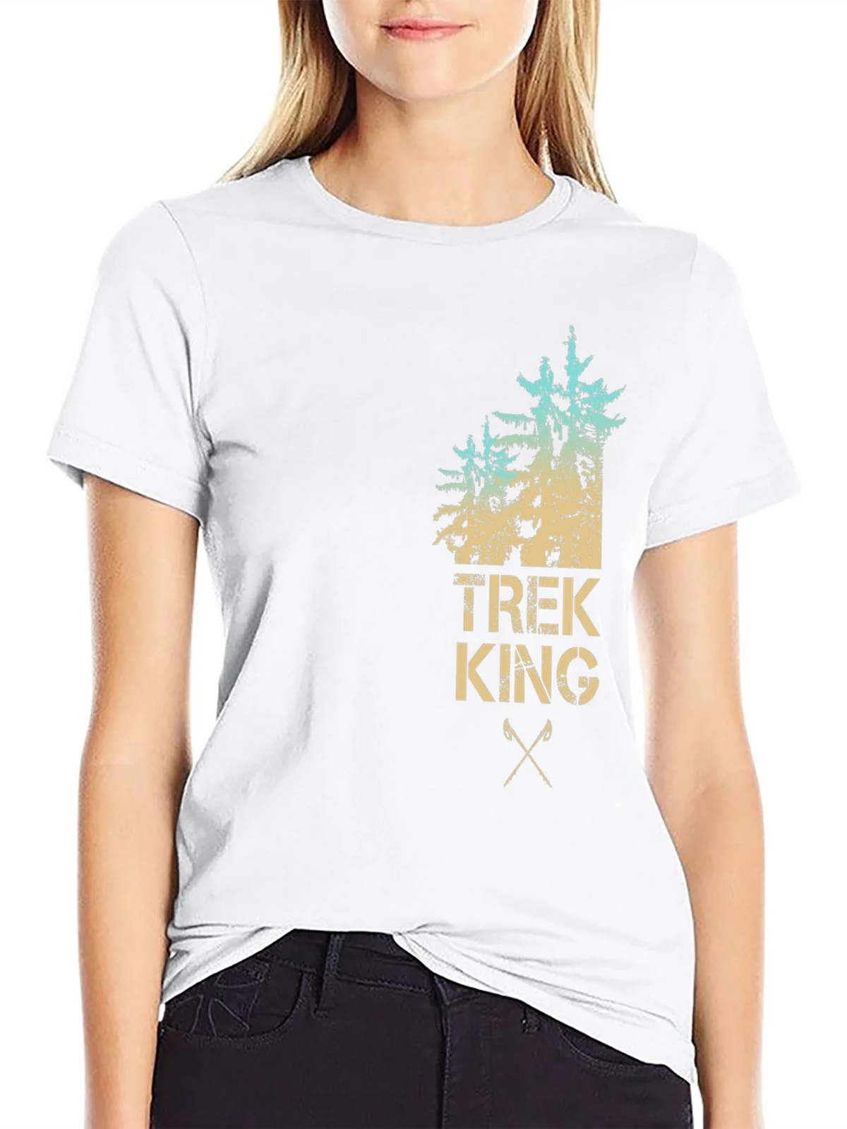 Trekking King Graphic T-Shirt product image 8