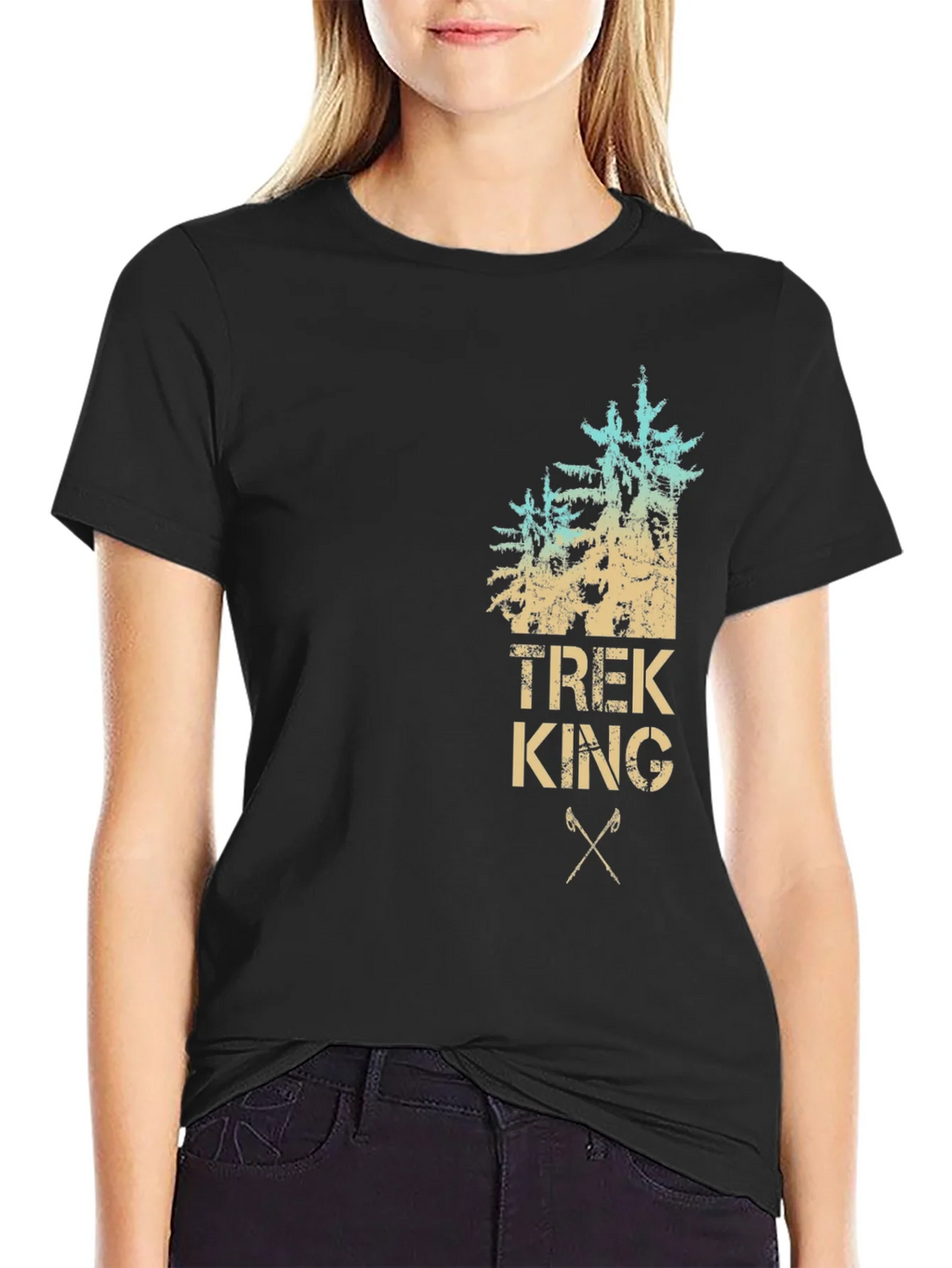 Trekking King Graphic T-Shirt product image 2