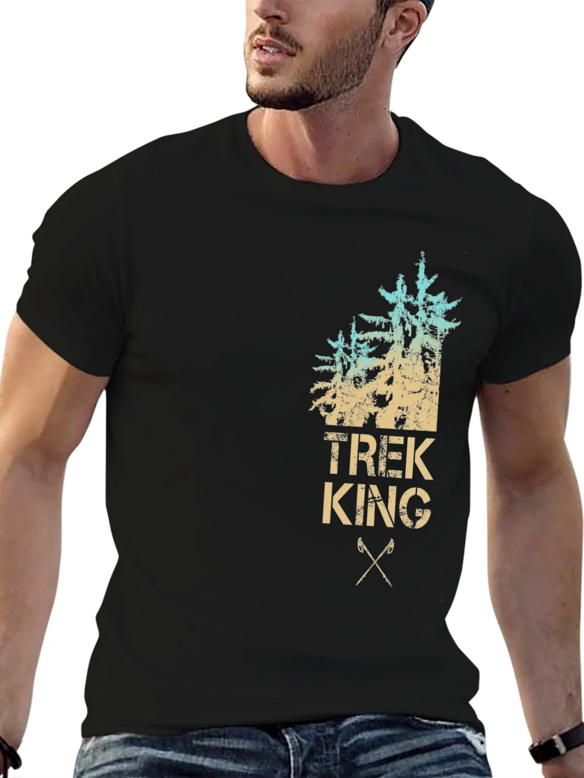 Trekking King Graphic T-Shirt product image 6