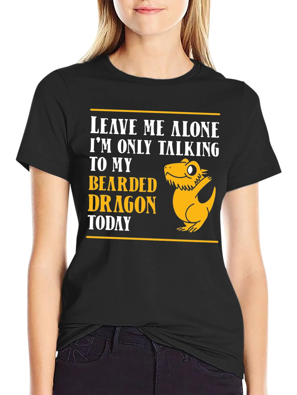 Bearded Dragon T-Shirt - Leave Me Alone product image 2