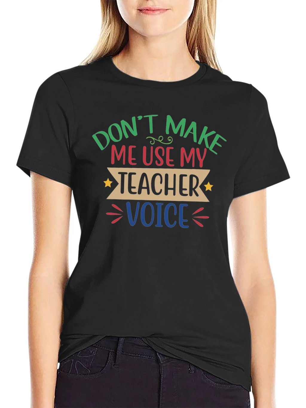 Funny Teacher Voice T-Shirt product image 2