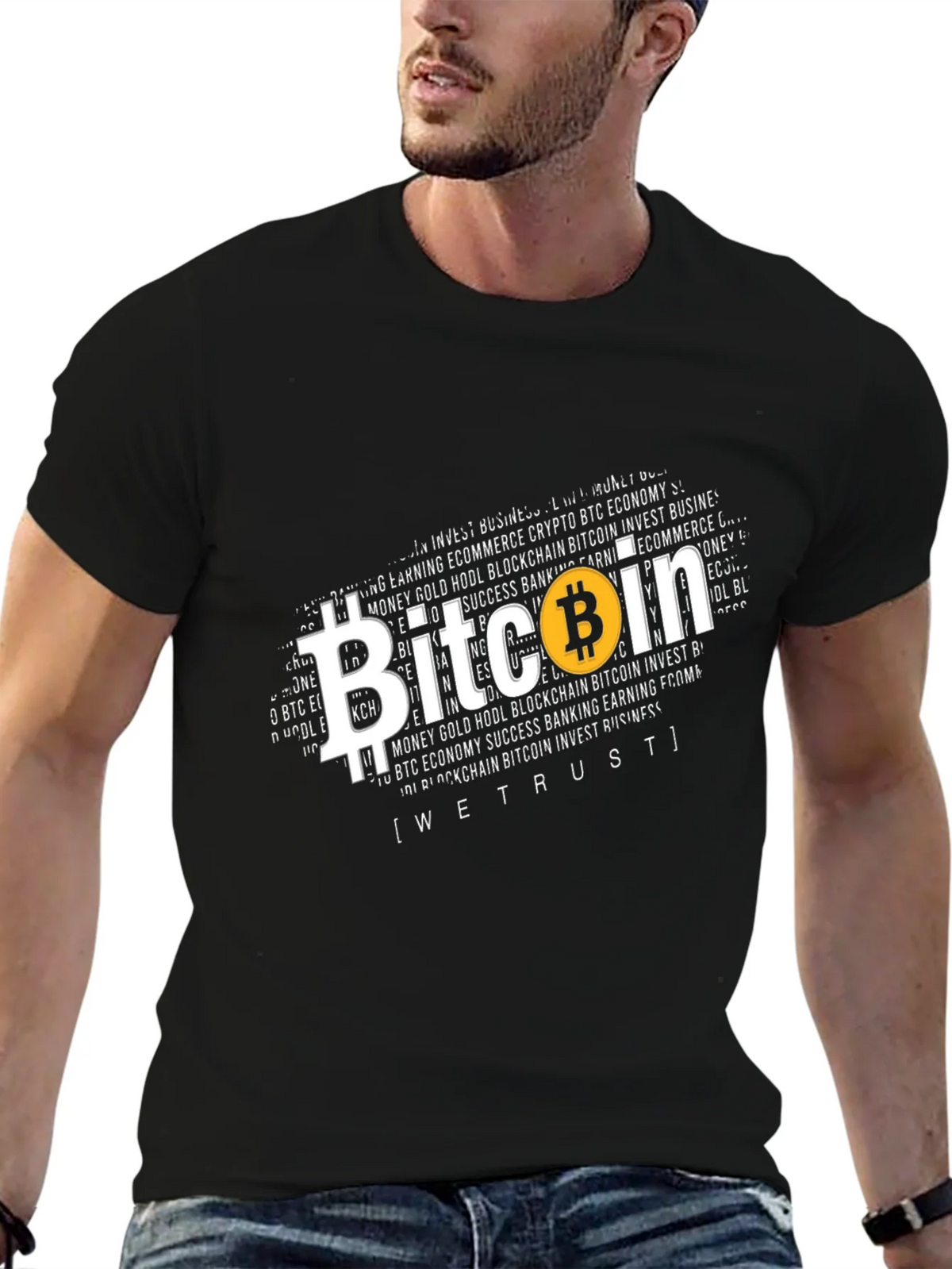 Bitcoin Crypto T-Shirt - We Trust Blockchain product image 6