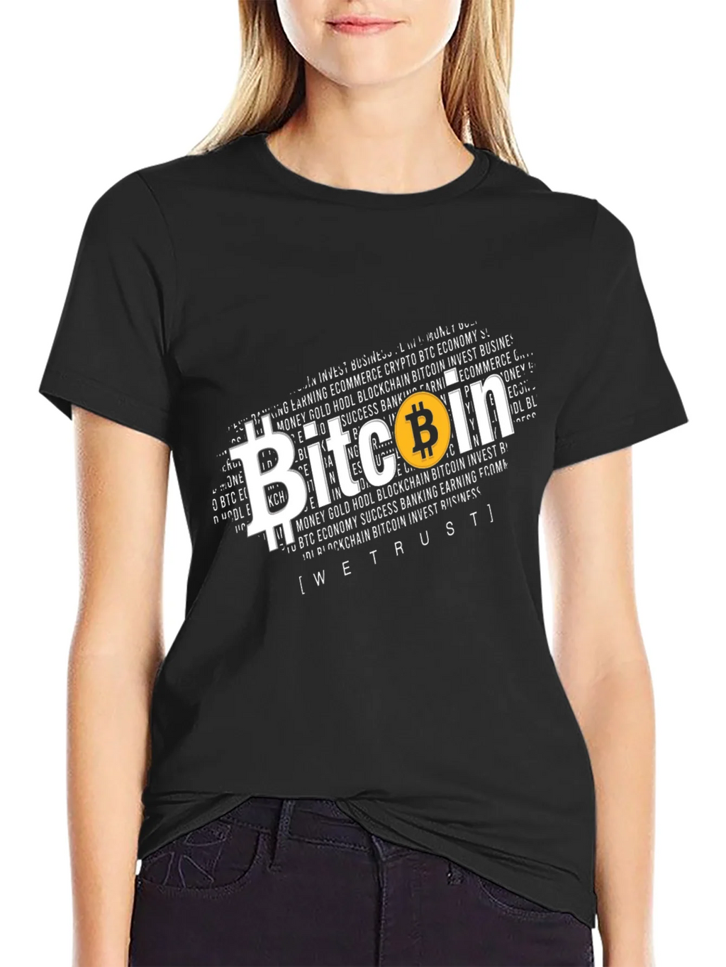 Bitcoin Crypto T-Shirt - We Trust Blockchain product image 2