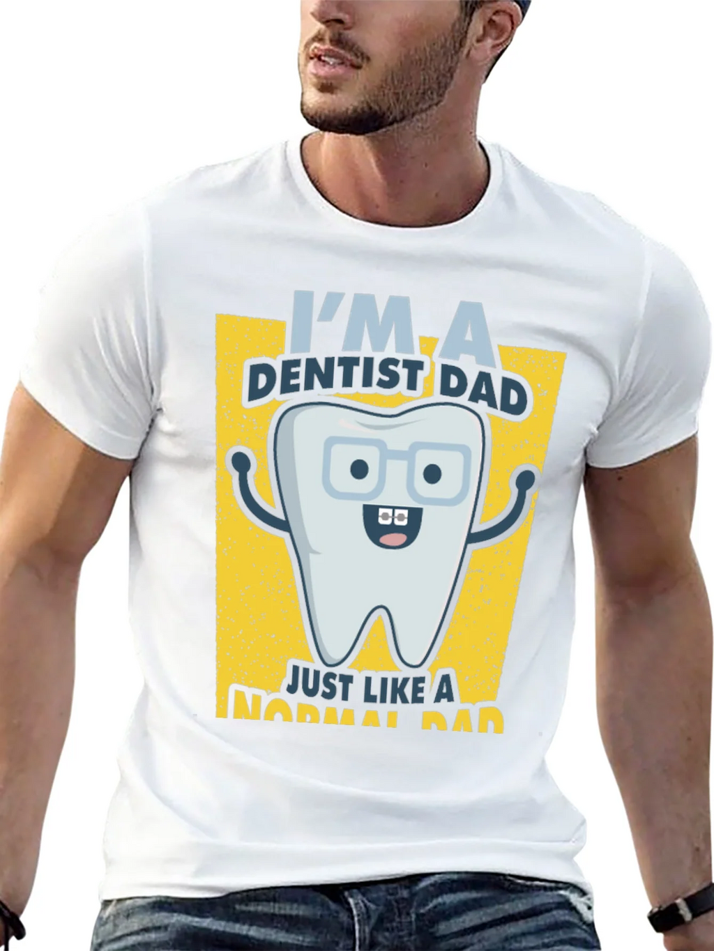 Dentist Dad T-Shirt - Just Like a Normal product image 12