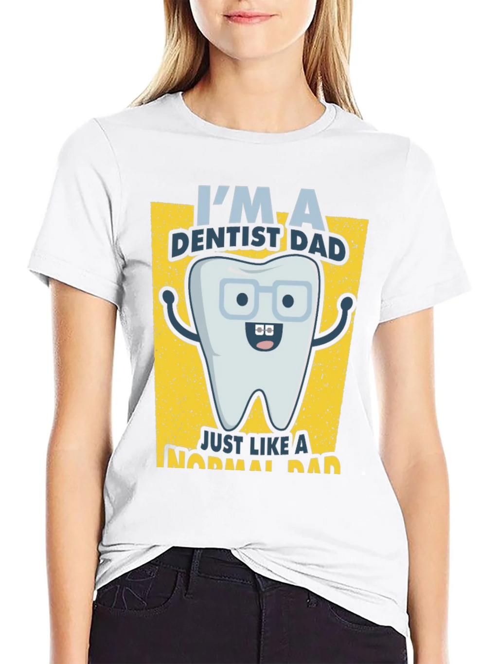 Dentist Dad T-Shirt - Just Like a Normal product image 8