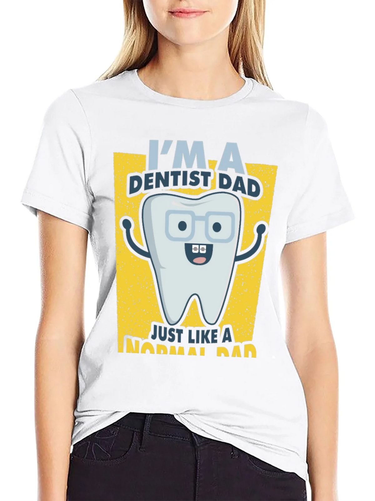 Dentist Dad T-Shirt - Just Like a Normal product image 8