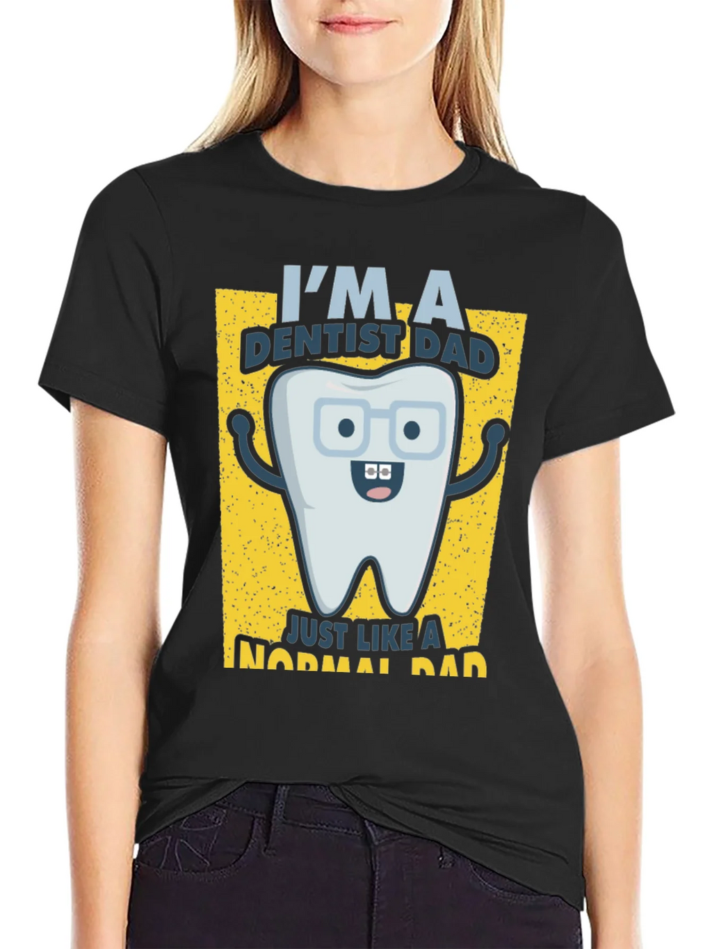 Dentist Dad T-Shirt - Just Like a Normal product image 2