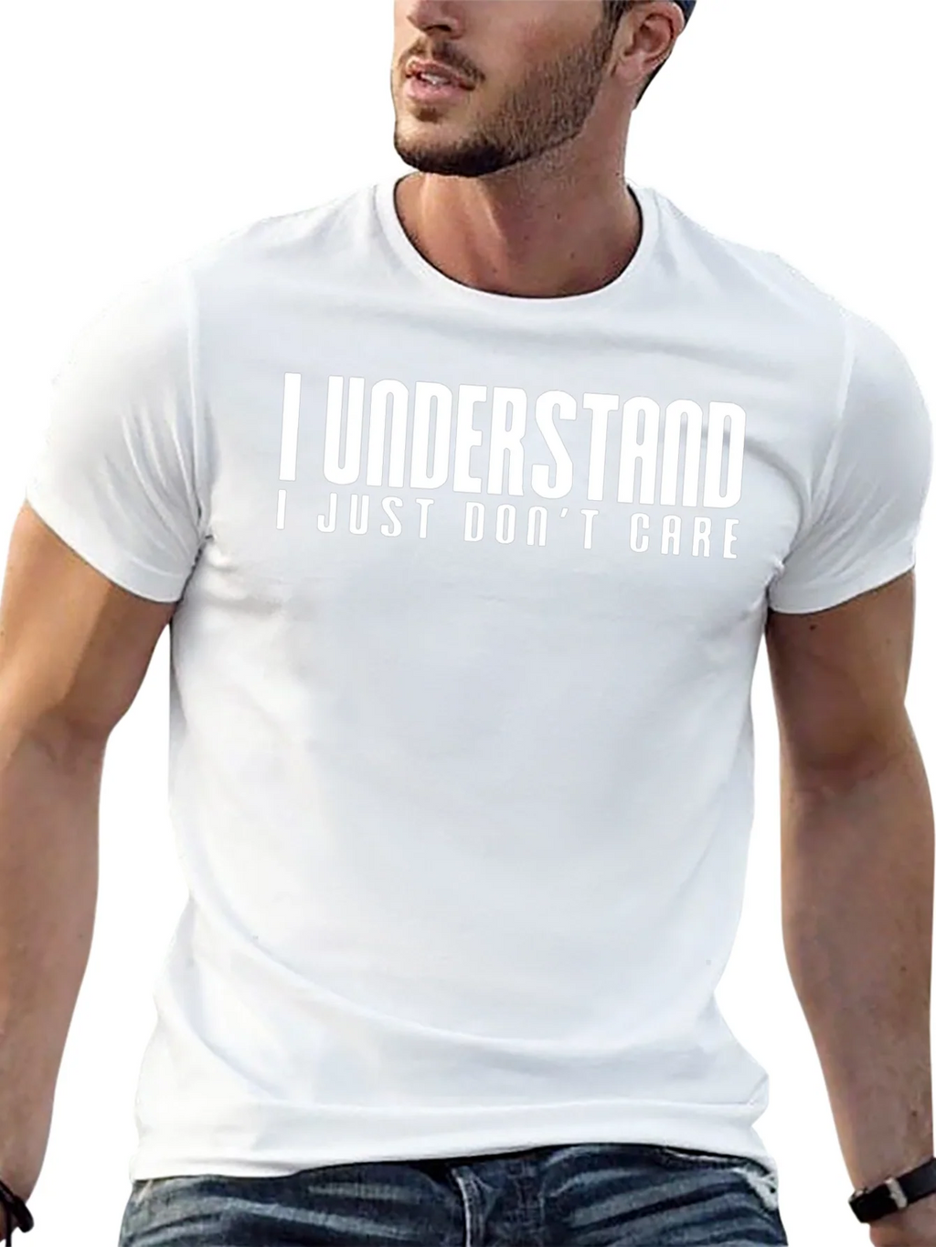 Funny I Understand I Just Dont Care Graphic T-Shirt product image 12