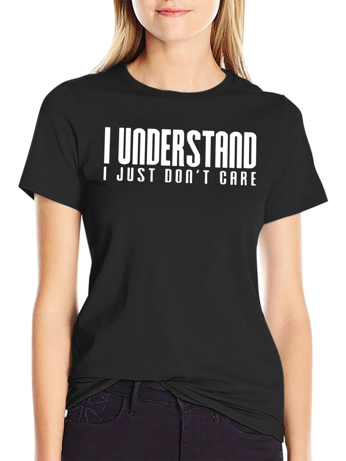 Funny I Understand I Just Dont Care Graphic T-Shirt product image 2