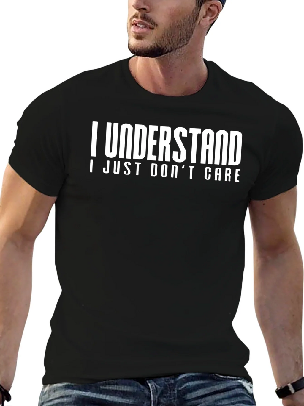 Funny I Understand I Just Dont Care Graphic T-Shirt product image 6