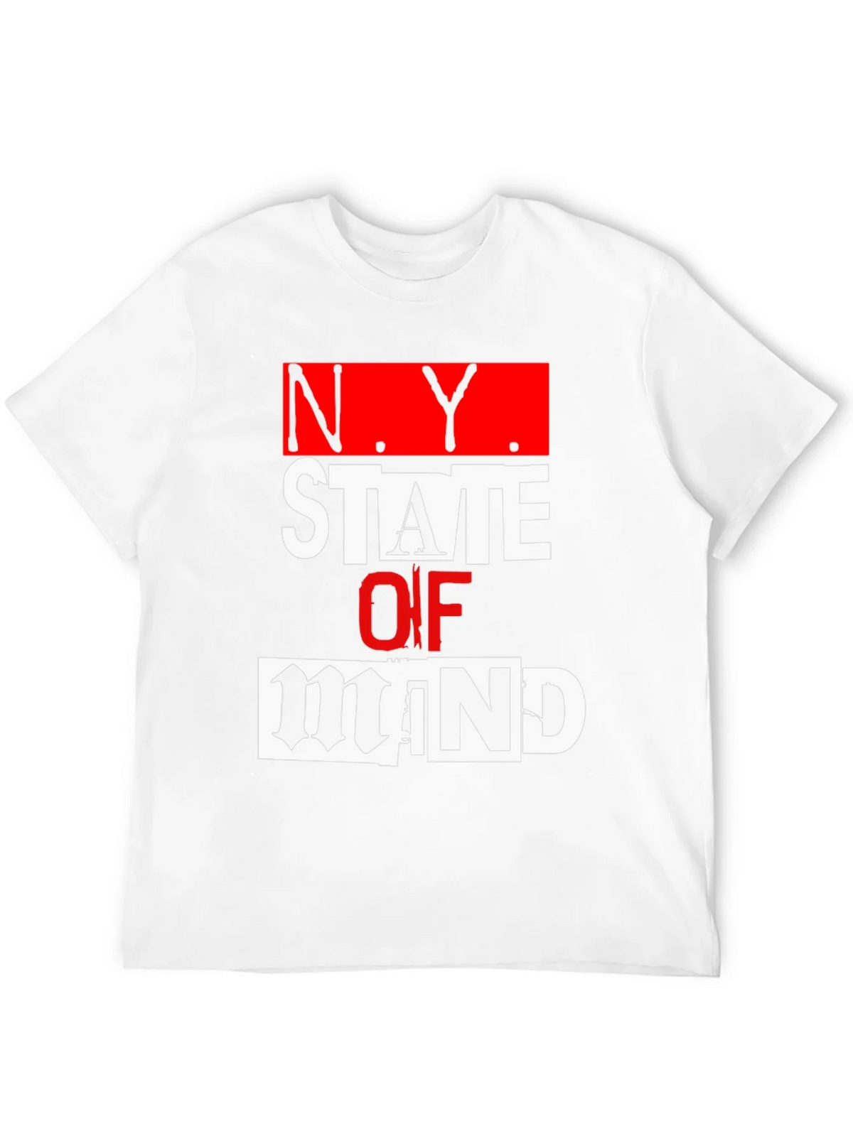 N.Y. State of Mind Graphic T-Shirt product image 9