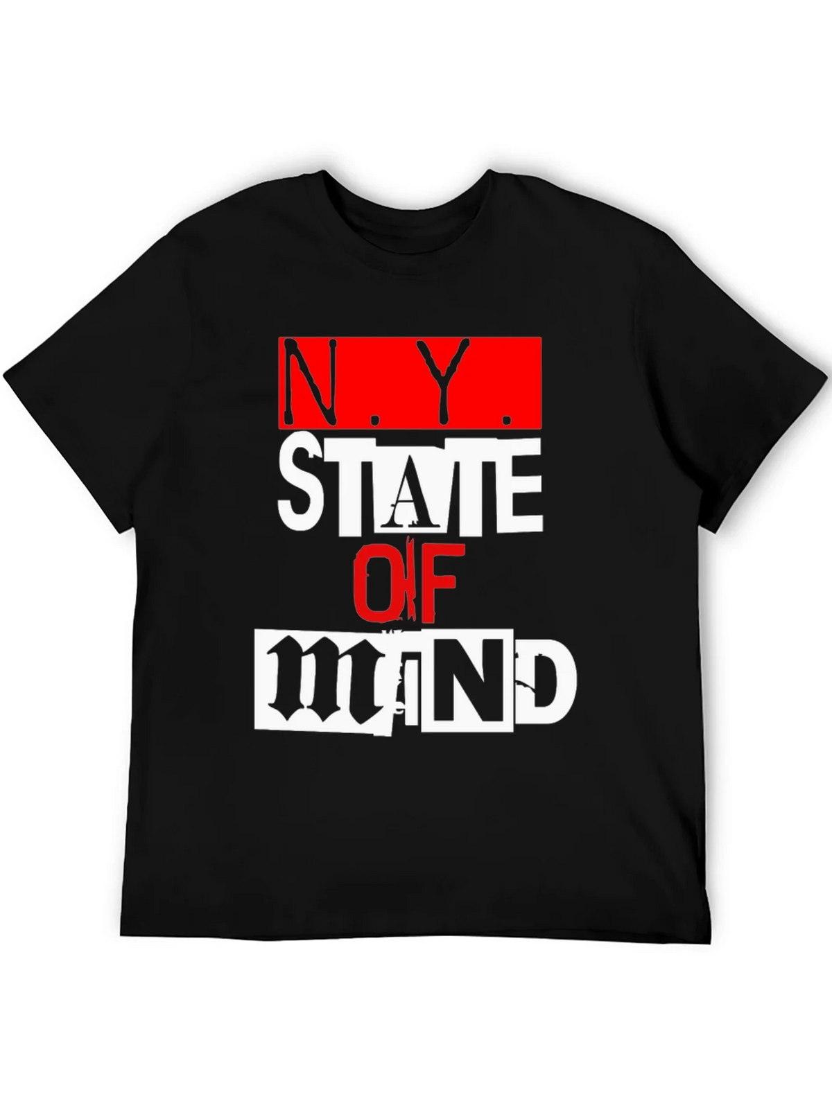 N.Y. State of Mind Graphic T-Shirt product image 4