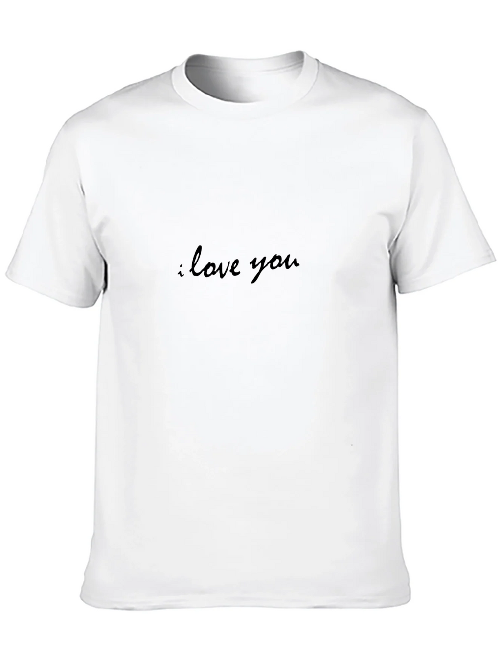 I Love You Black Graphic Tee product image 9