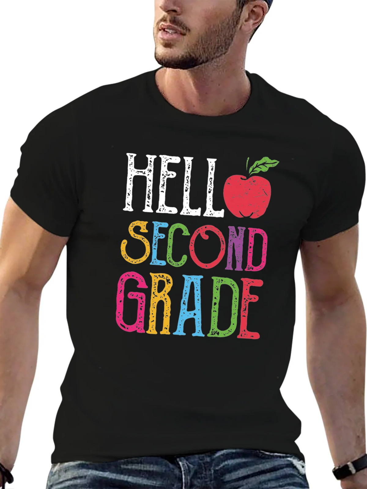 Hello Second Grade Teacher T-Shirt Back to School product image 6