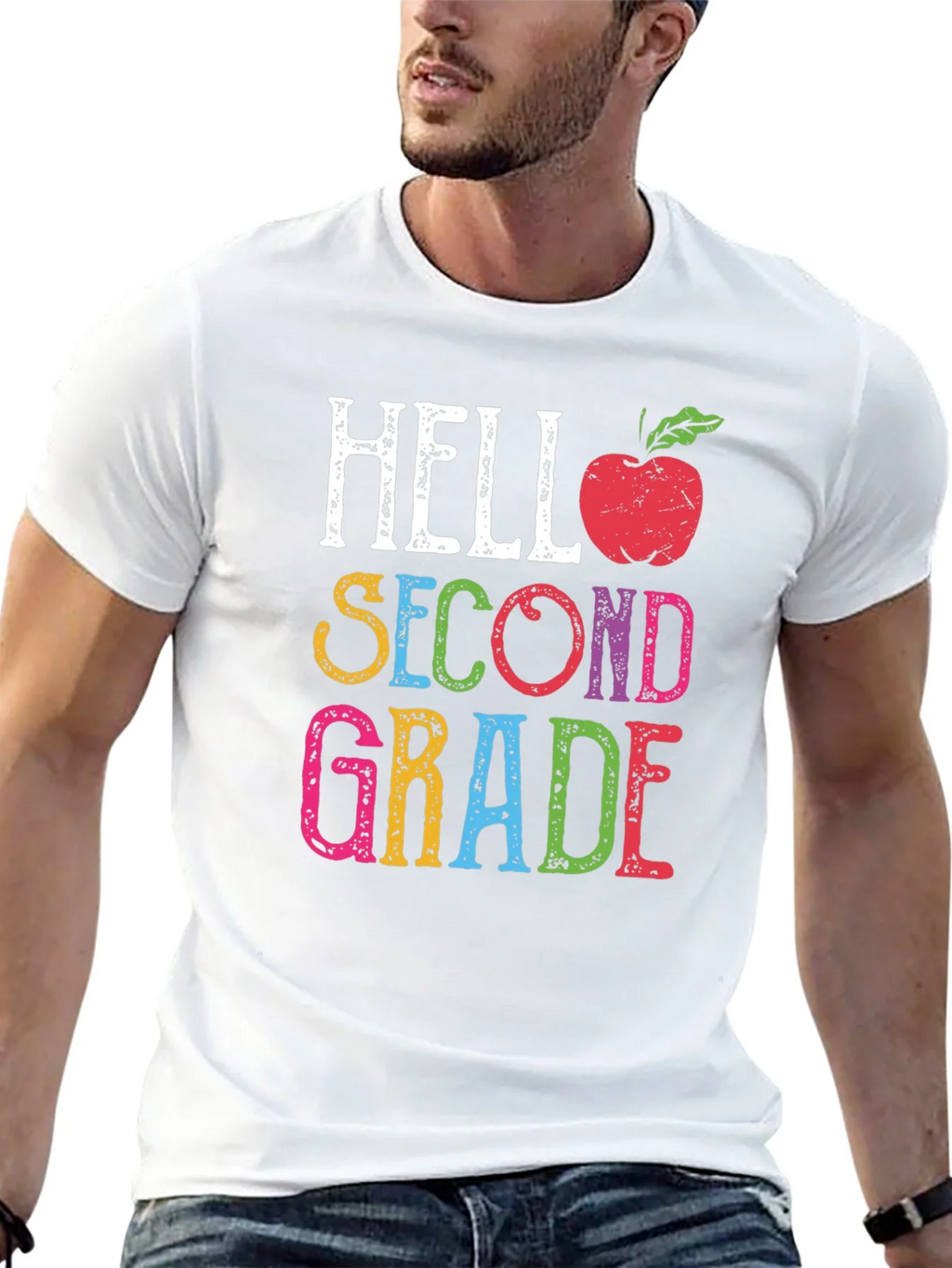Hello Second Grade Teacher T-Shirt Back to School product image 10