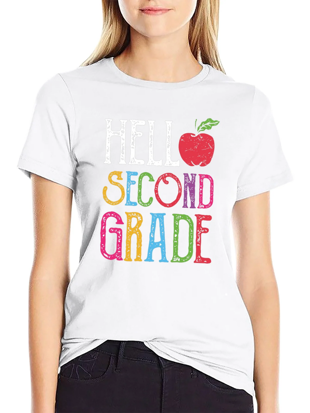 Hello Second Grade Teacher T-Shirt Back to School product image 7