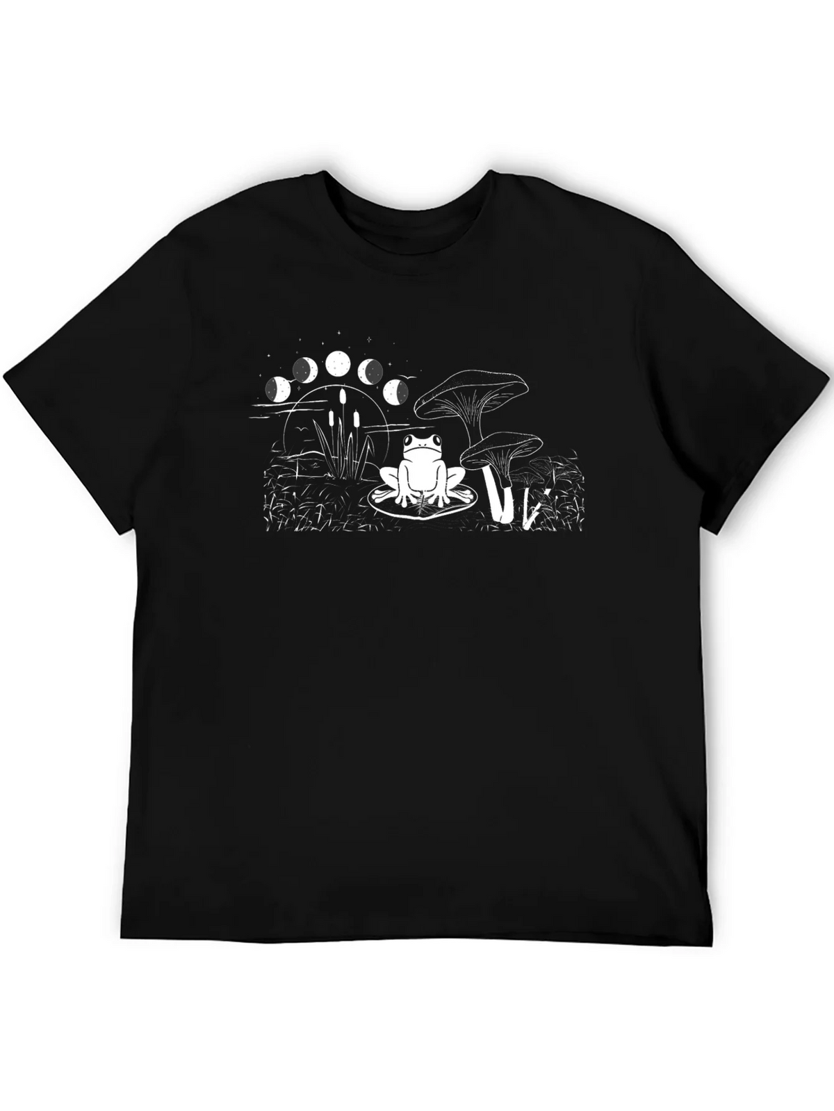 Frog on Lily Pad Graphic T-Shirt product image 5