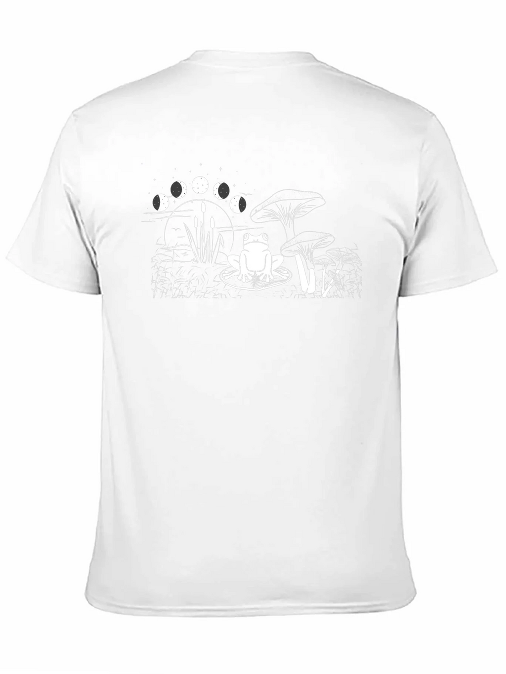 Frog on Lily Pad Graphic T-Shirt product image 10