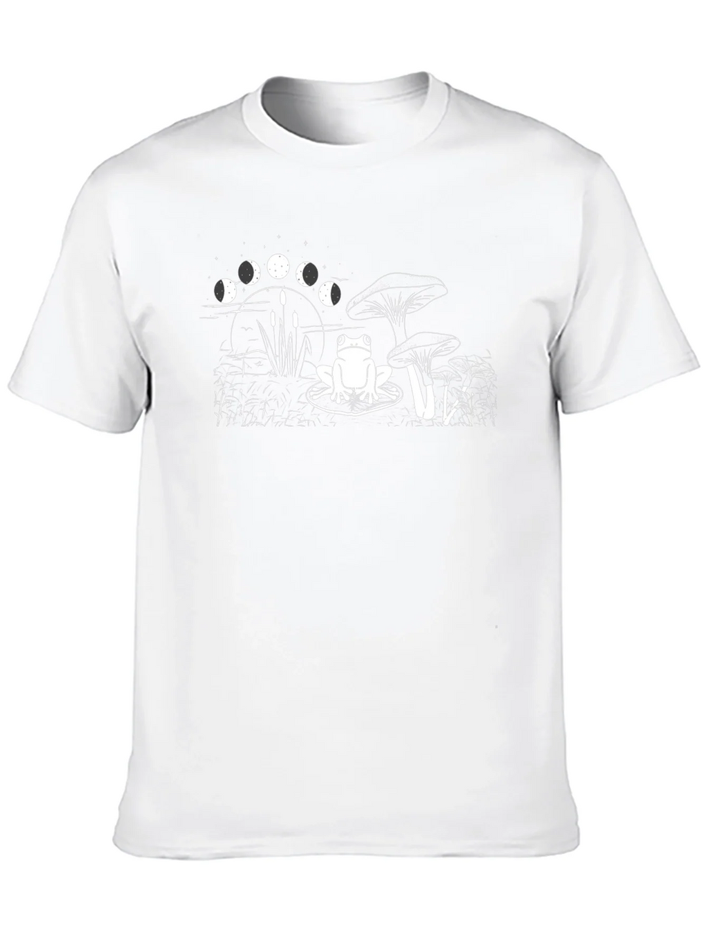 Frog on Lily Pad Graphic T-Shirt product image 9