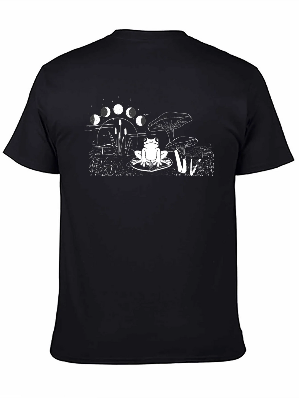 Frog on Lily Pad Graphic T-Shirt product image 4