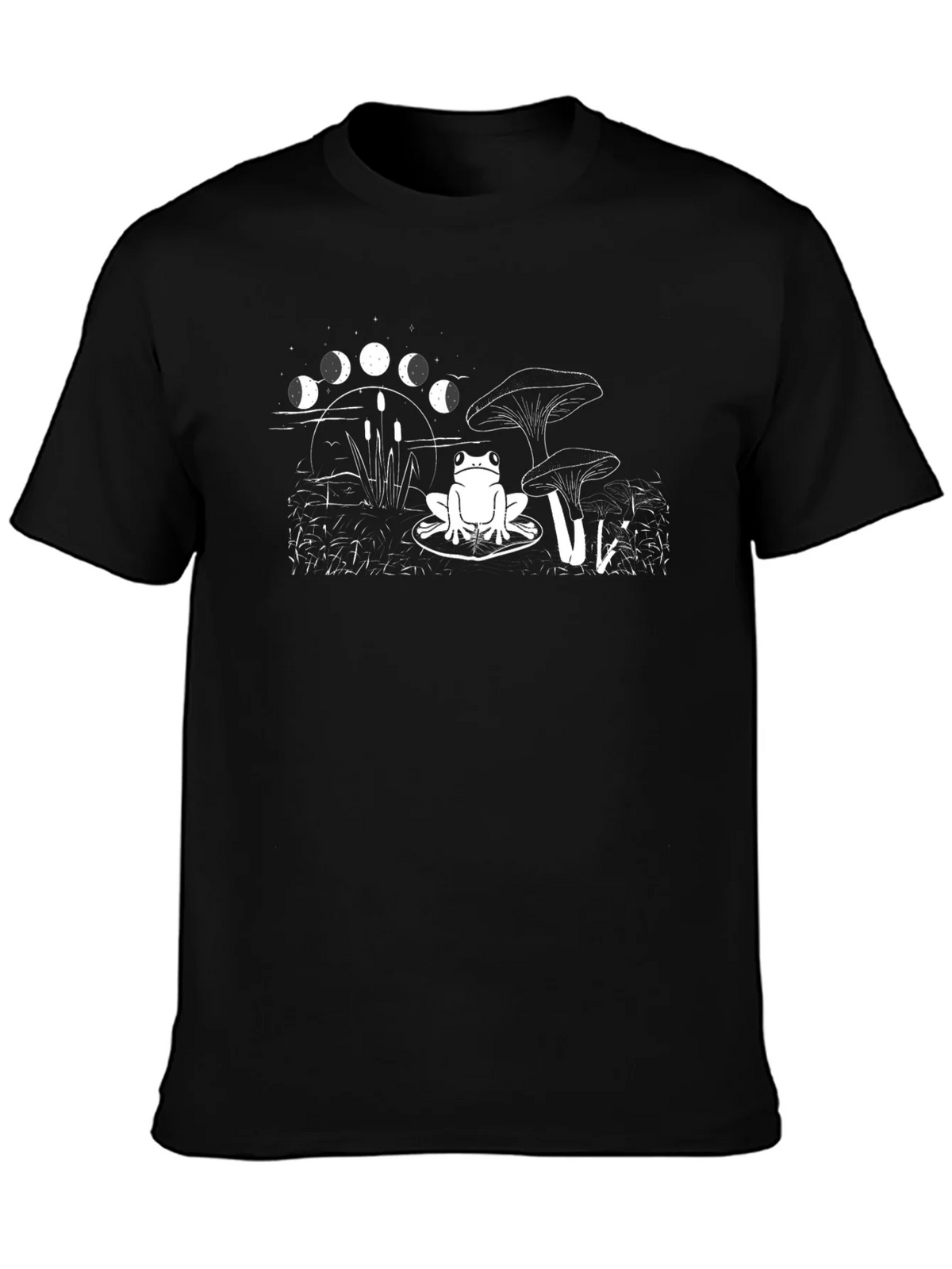 Frog on Lily Pad Graphic T-Shirt product image 3