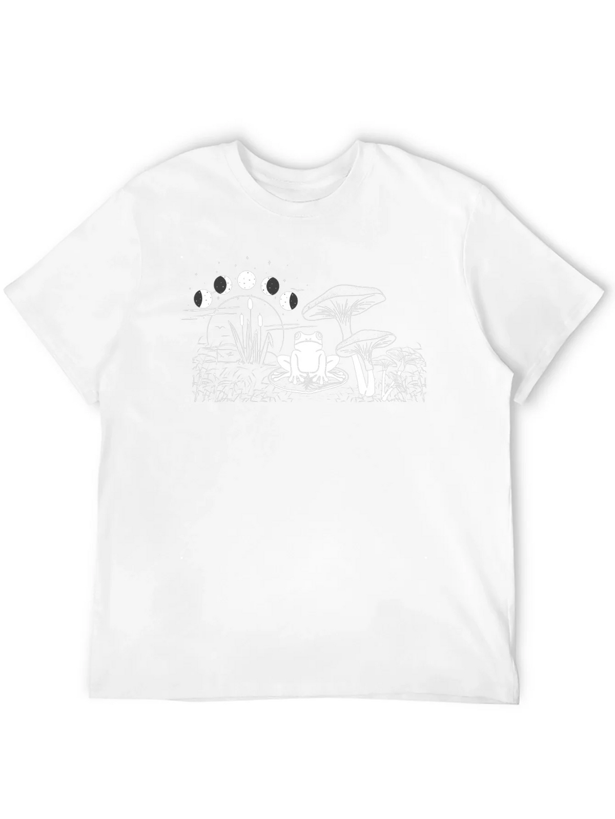 Frog on Lily Pad Graphic T-Shirt product image 11