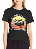 My Neck My Back Anxiety Attack Possum T-Shirt product image 1
