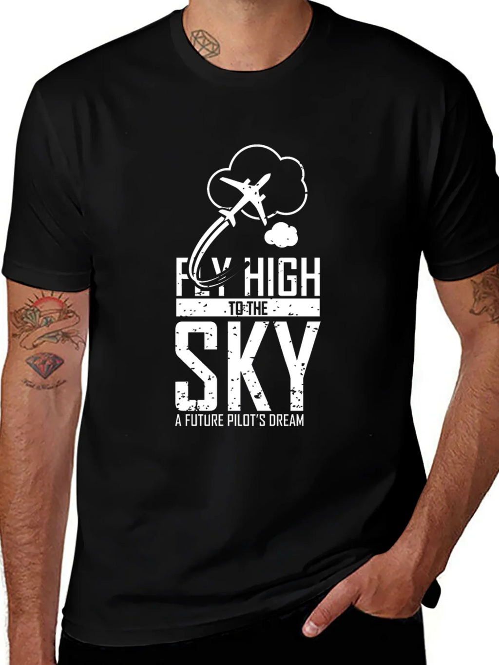 Fly High Pilots Dream T-Shirt product image 1
