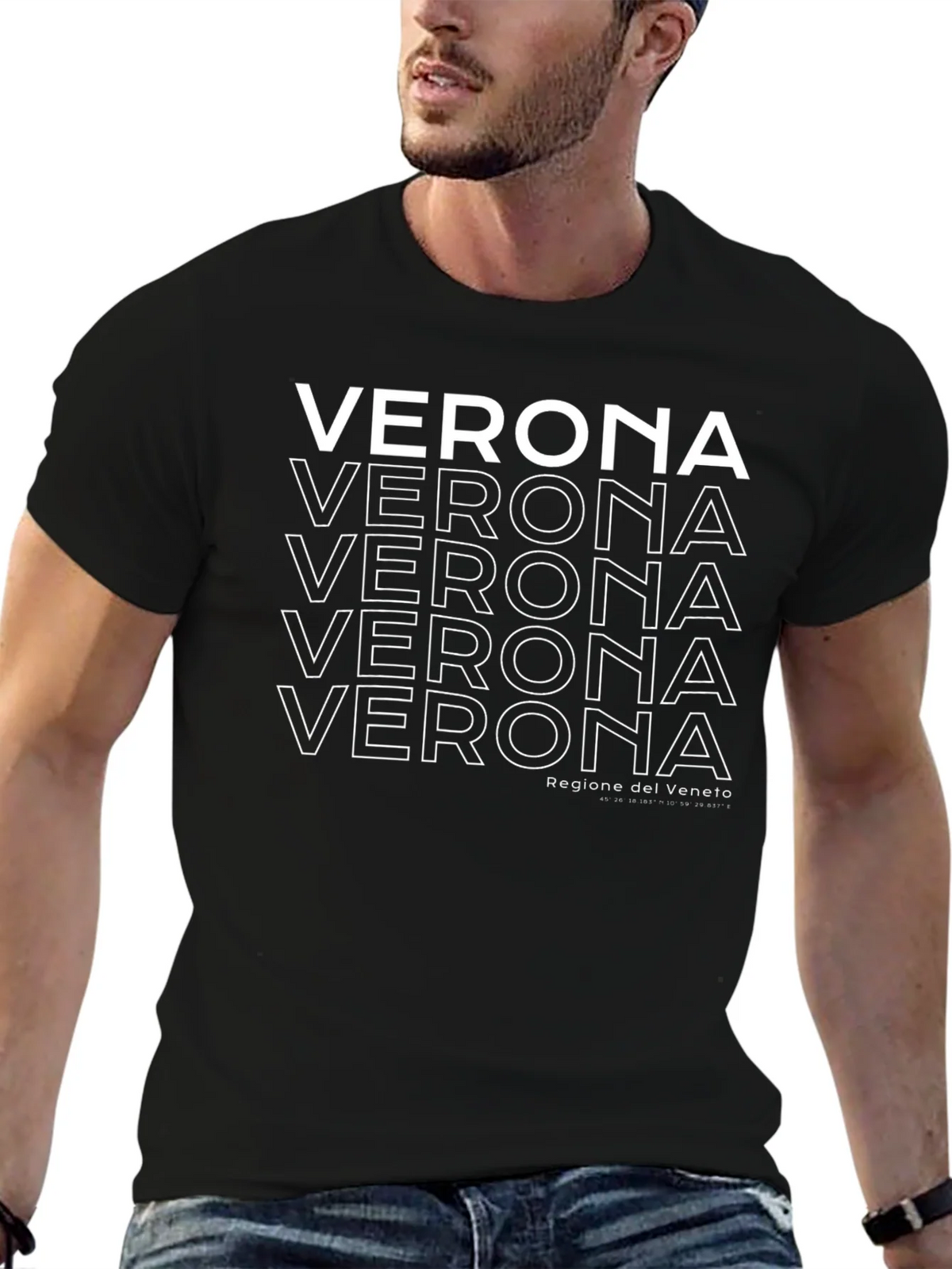 Verona Italy Graphic T-Shirt - Veneto Region Tee product image 6