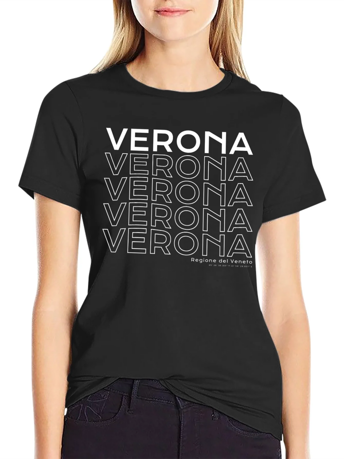Verona Italy Graphic T-Shirt - Veneto Region Tee product image 2