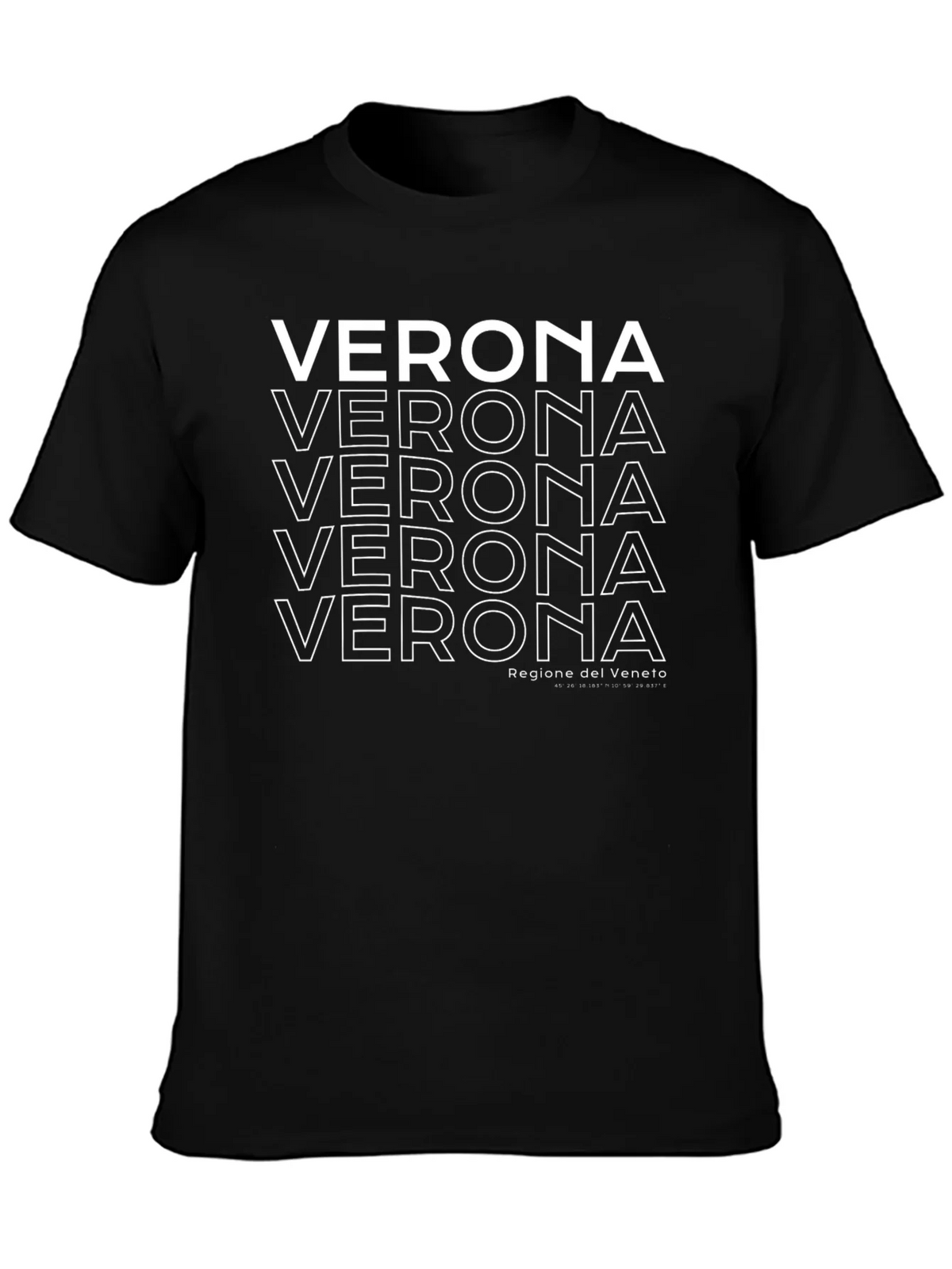 Verona Italy Graphic T-Shirt - Veneto Region Tee product image 3