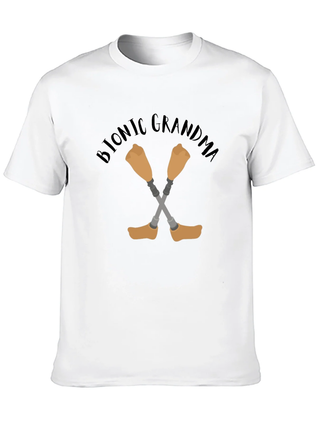 Bionic Grandma T-Shirt - Novelty Graphic Tee product image 9