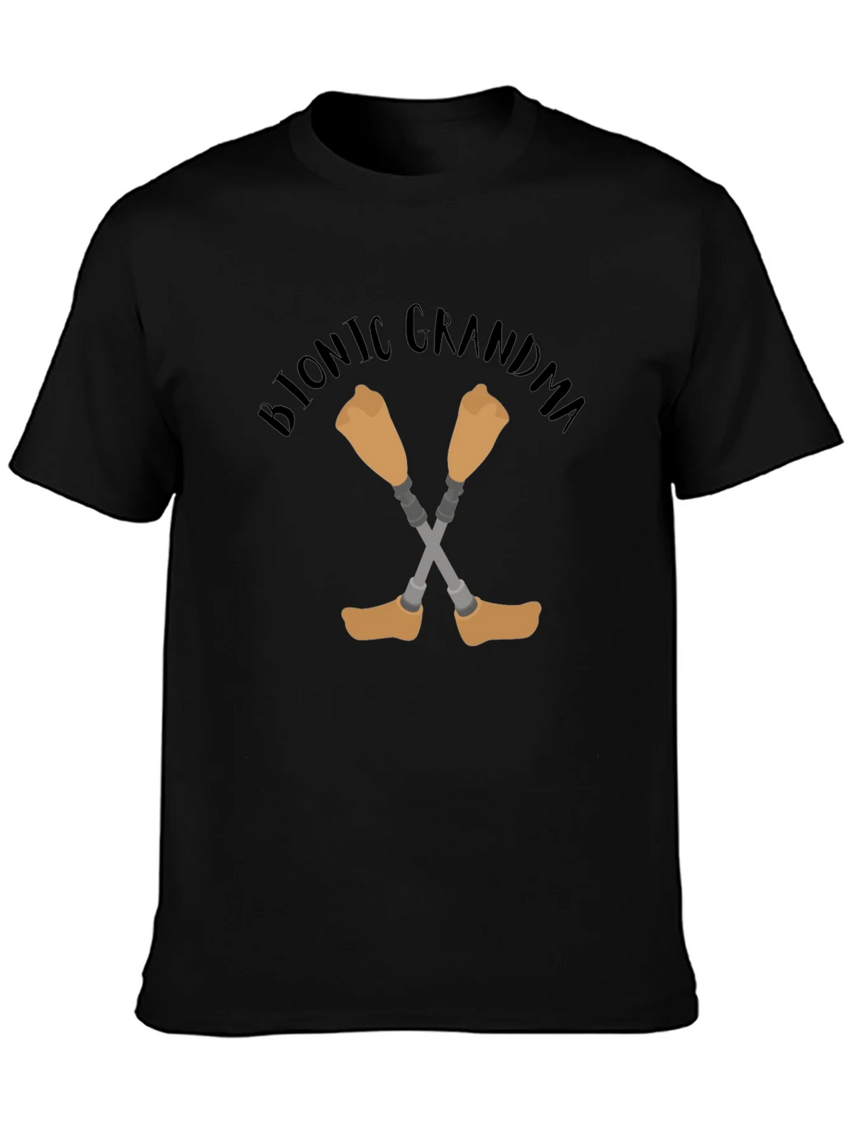 Bionic Grandma T-Shirt - Novelty Graphic Tee product image 3