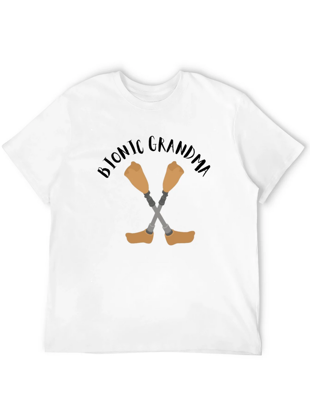 Bionic Grandma T-Shirt - Novelty Graphic Tee product image 11