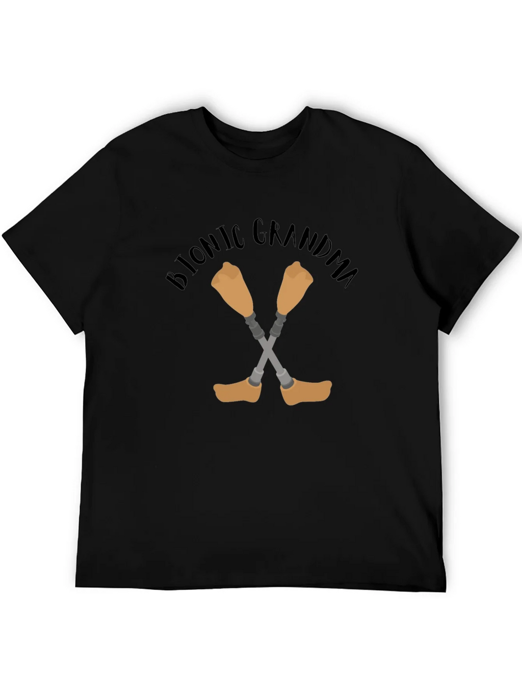 Bionic Grandma T-Shirt - Novelty Graphic Tee product image 5