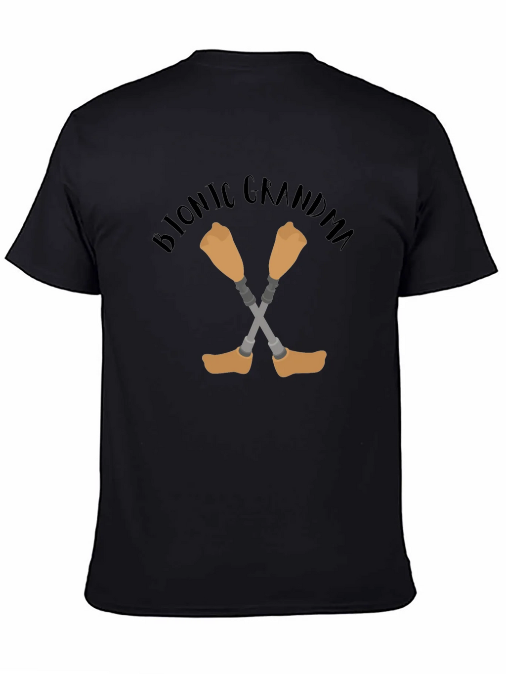Bionic Grandma T-Shirt - Novelty Graphic Tee product image 4