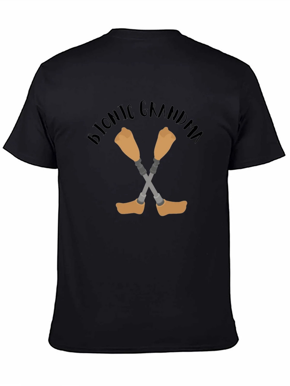 Bionic Grandma T-Shirt - Novelty Graphic Tee product image 4