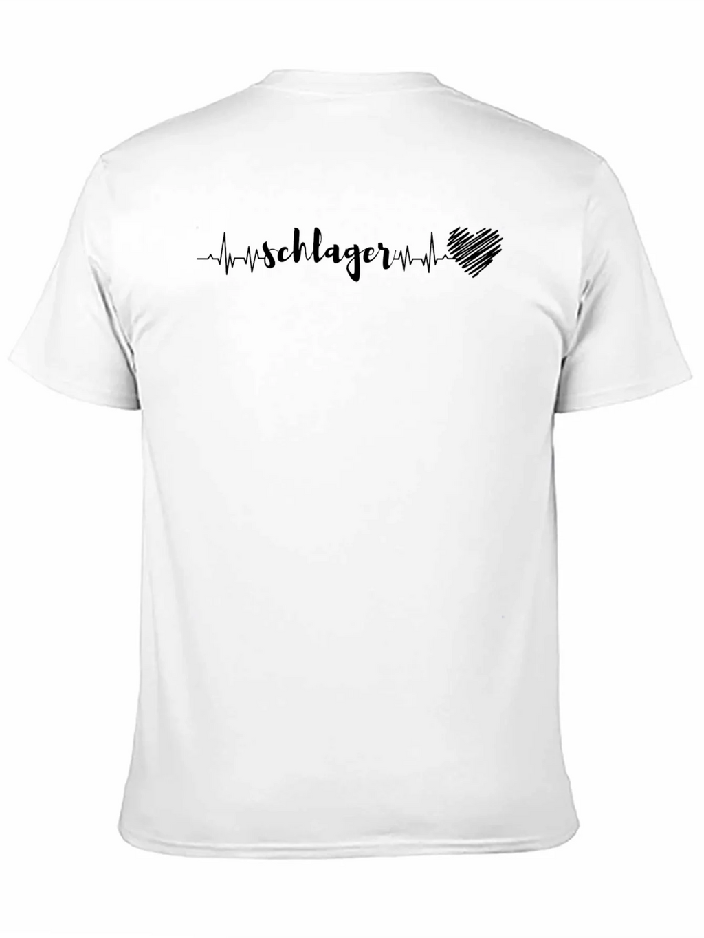 Schlager Heartbeat Graphic Tee - Mens Black T-Shirt product image 9