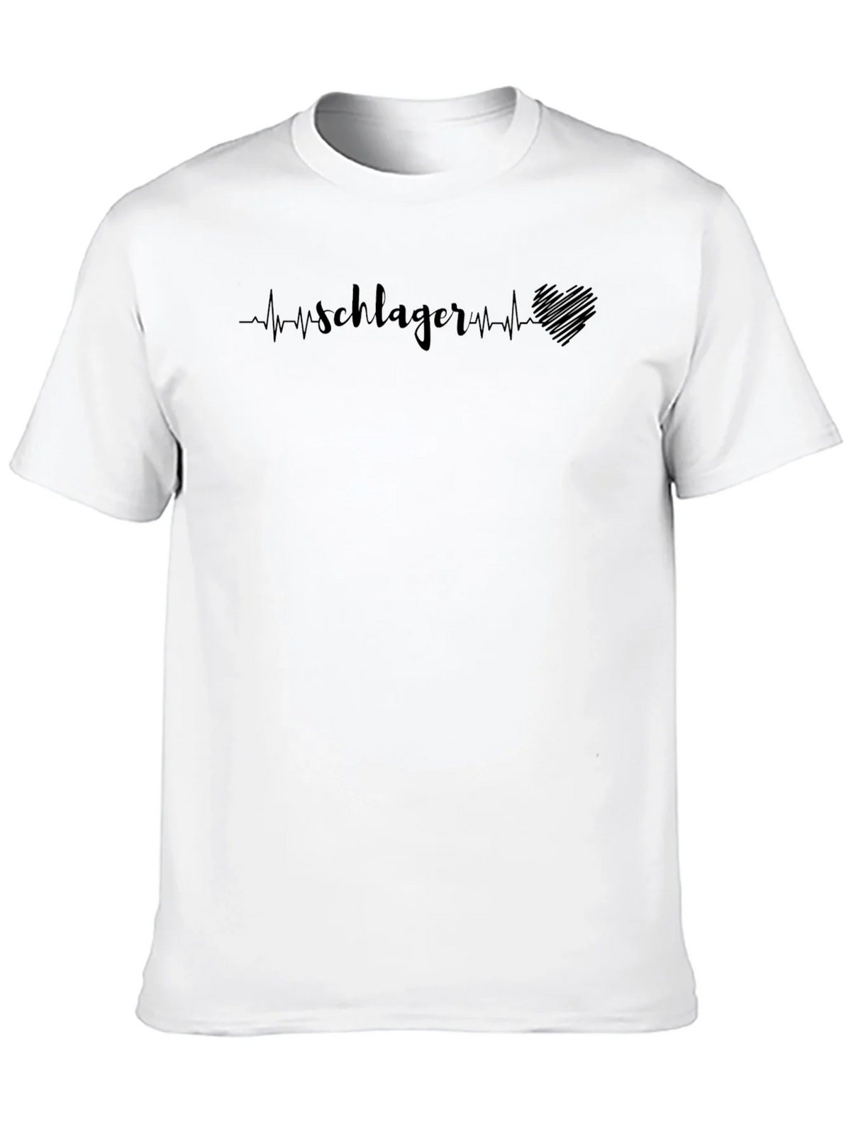 Schlager Heartbeat Graphic Tee - Mens Black T-Shirt product image 8