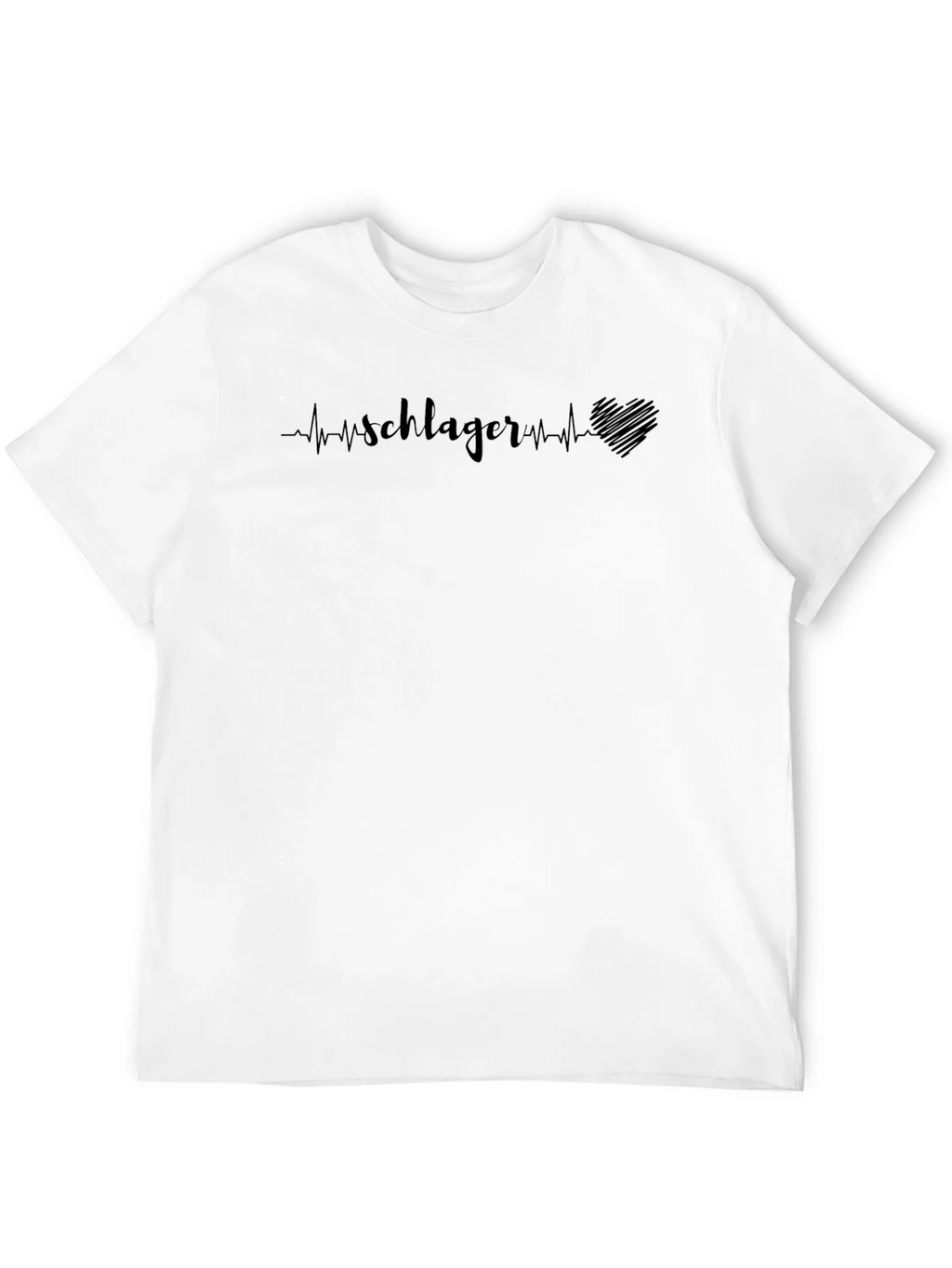 Schlager Heartbeat Graphic Tee - Mens Black T-Shirt product image 10