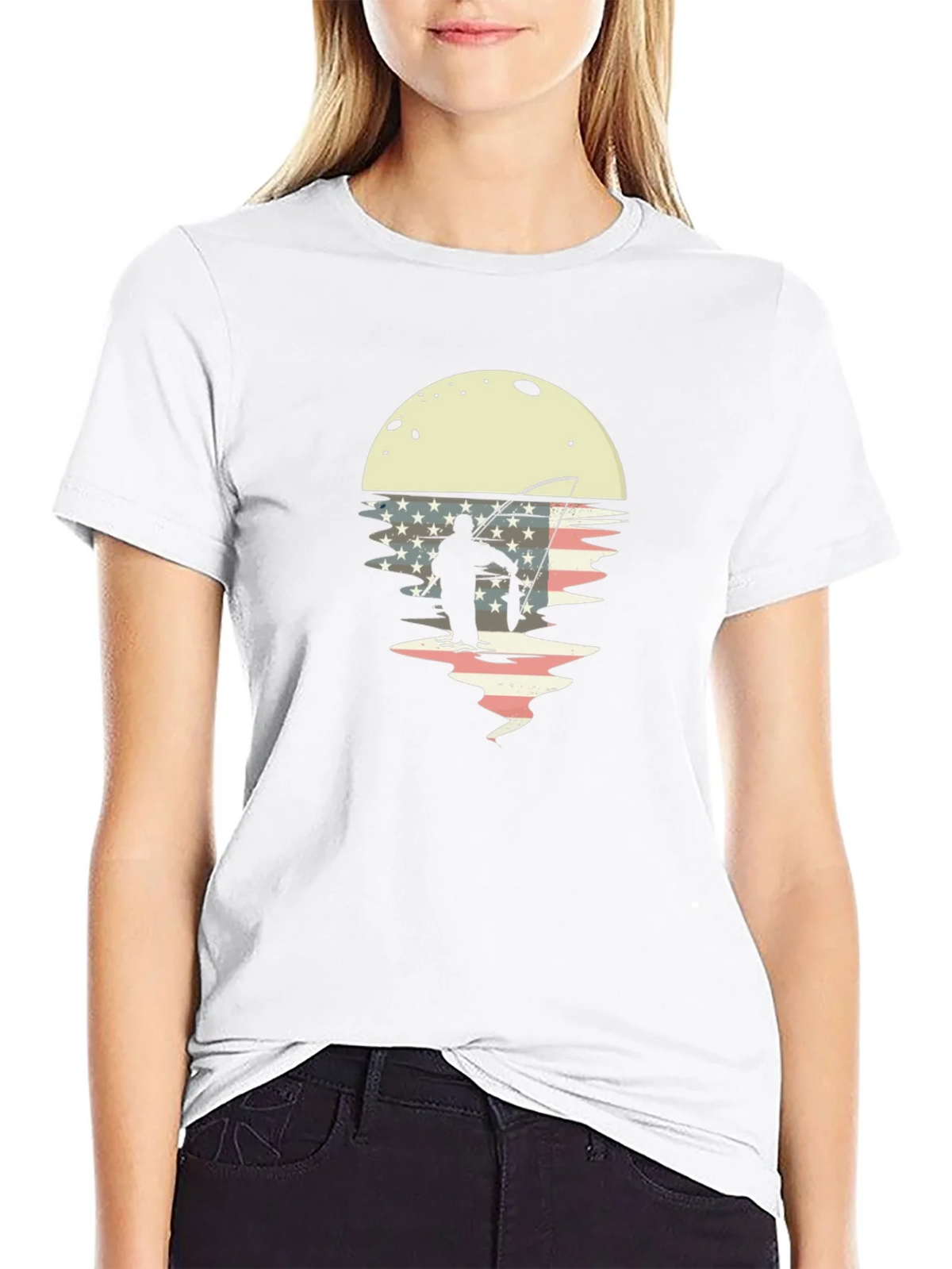 American Fisherman Graphic T-Shirt product image 7