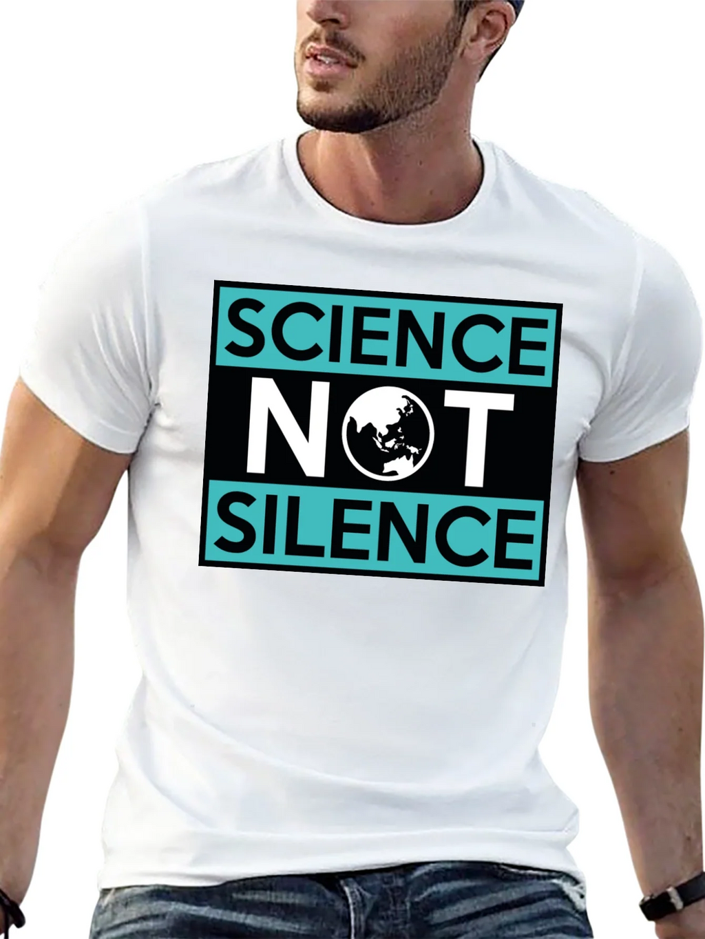 Science Not Silence Graphic T-Shirt product image 11