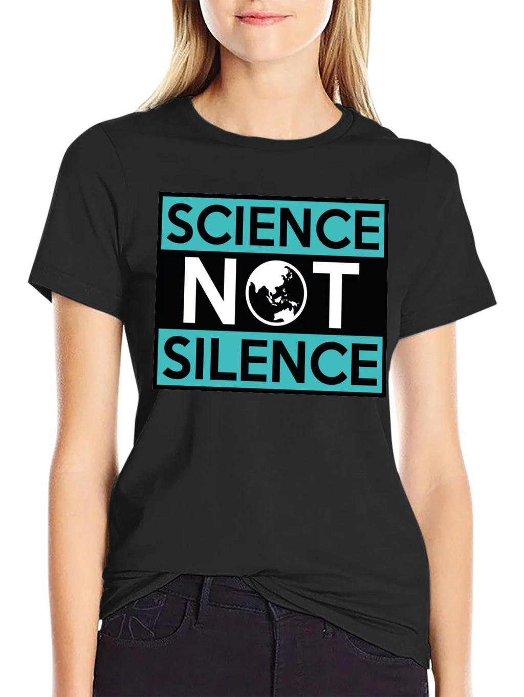 Science Not Silence Graphic T-Shirt product image 2