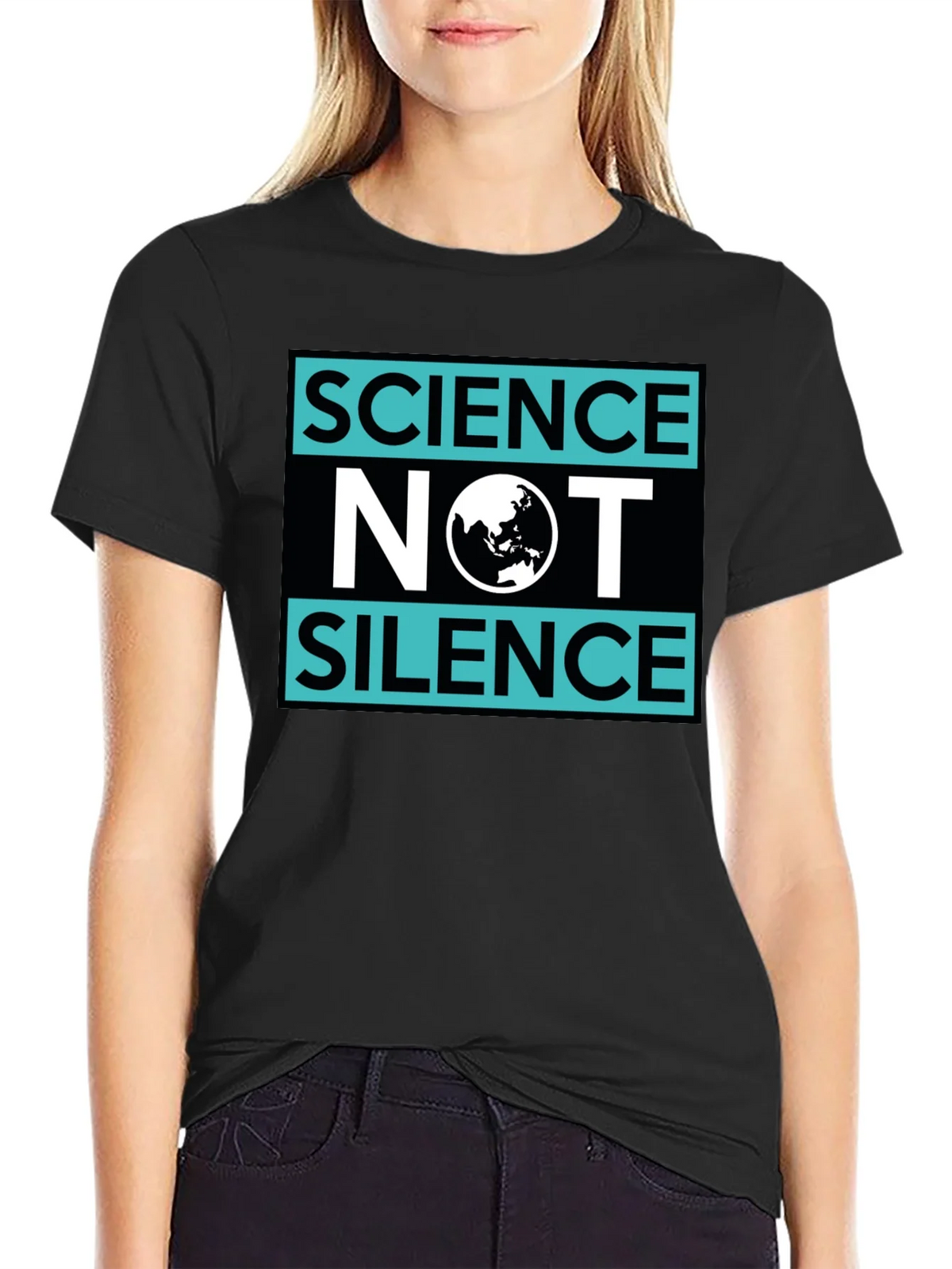 Science Not Silence Graphic T-Shirt product image 2