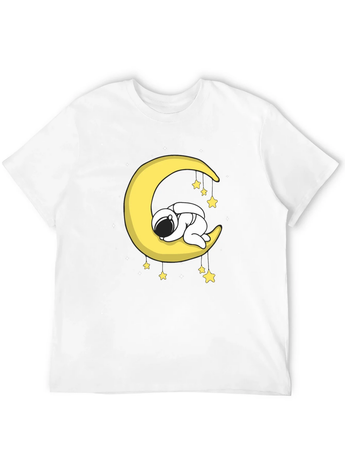 Astronaut Sleeping on Moon Graphic T-Shirt product image 11