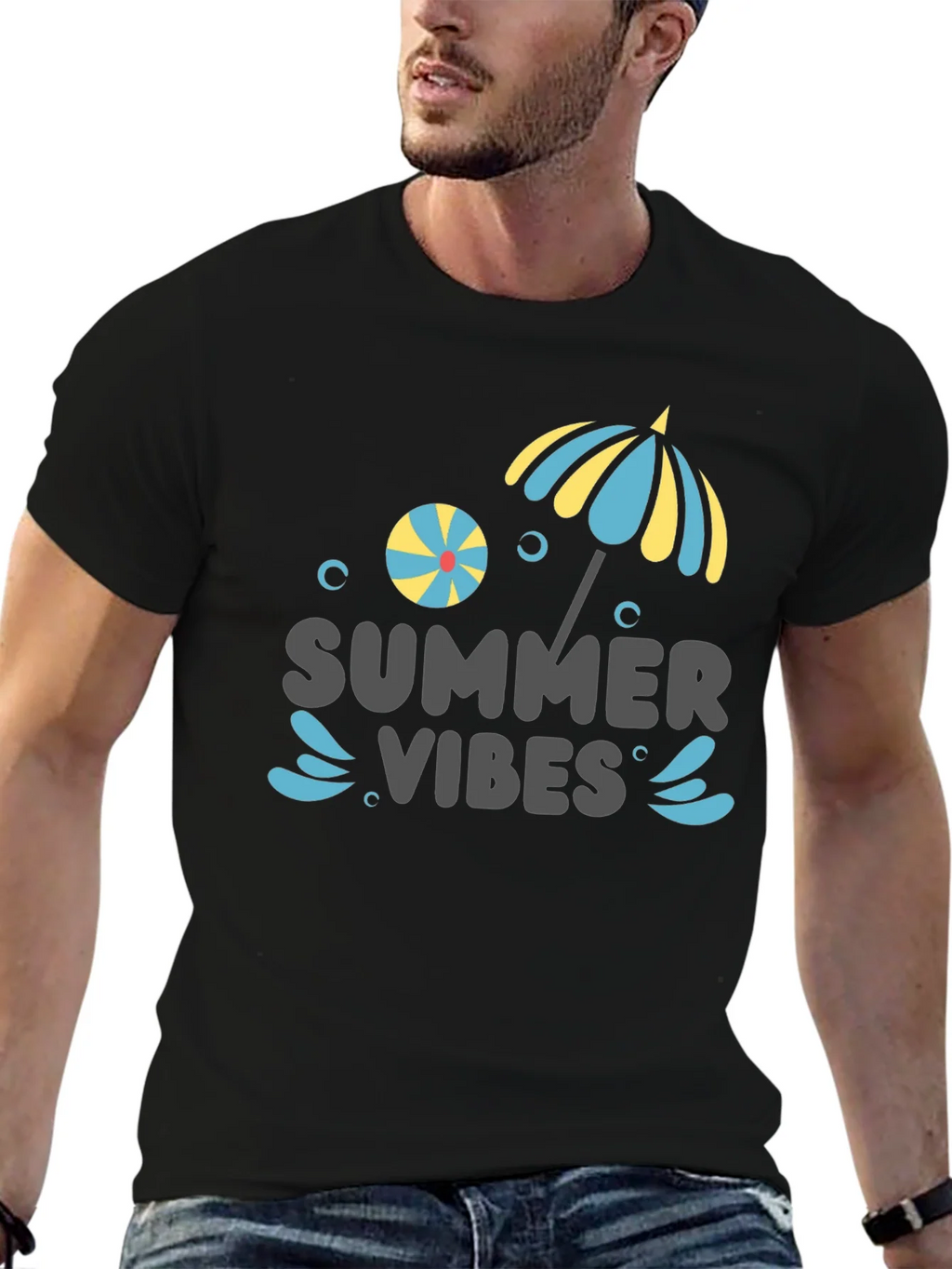 Summer Vibes Graphic Tee - Beach Ready! product image 6