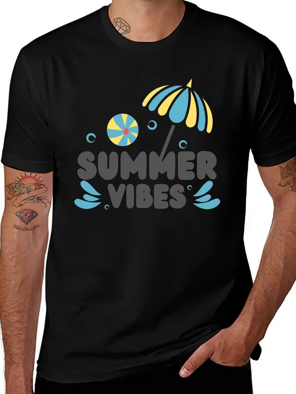 Summer Vibes Graphic Tee - Beach Ready! product image 1