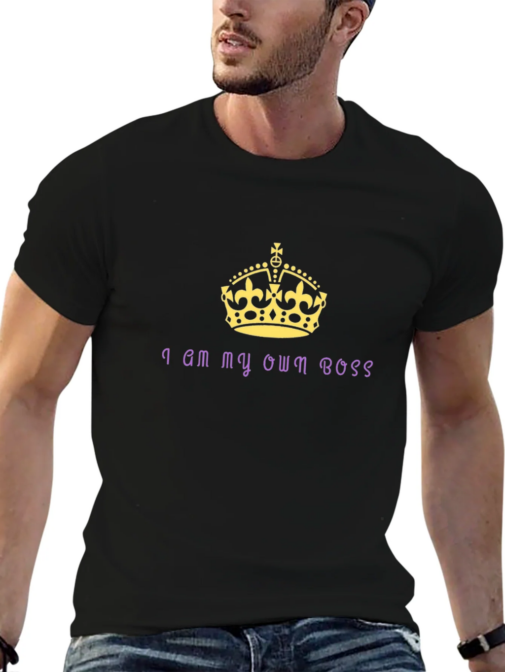 I AM MY OWN BOSS T-Shirt product image 6