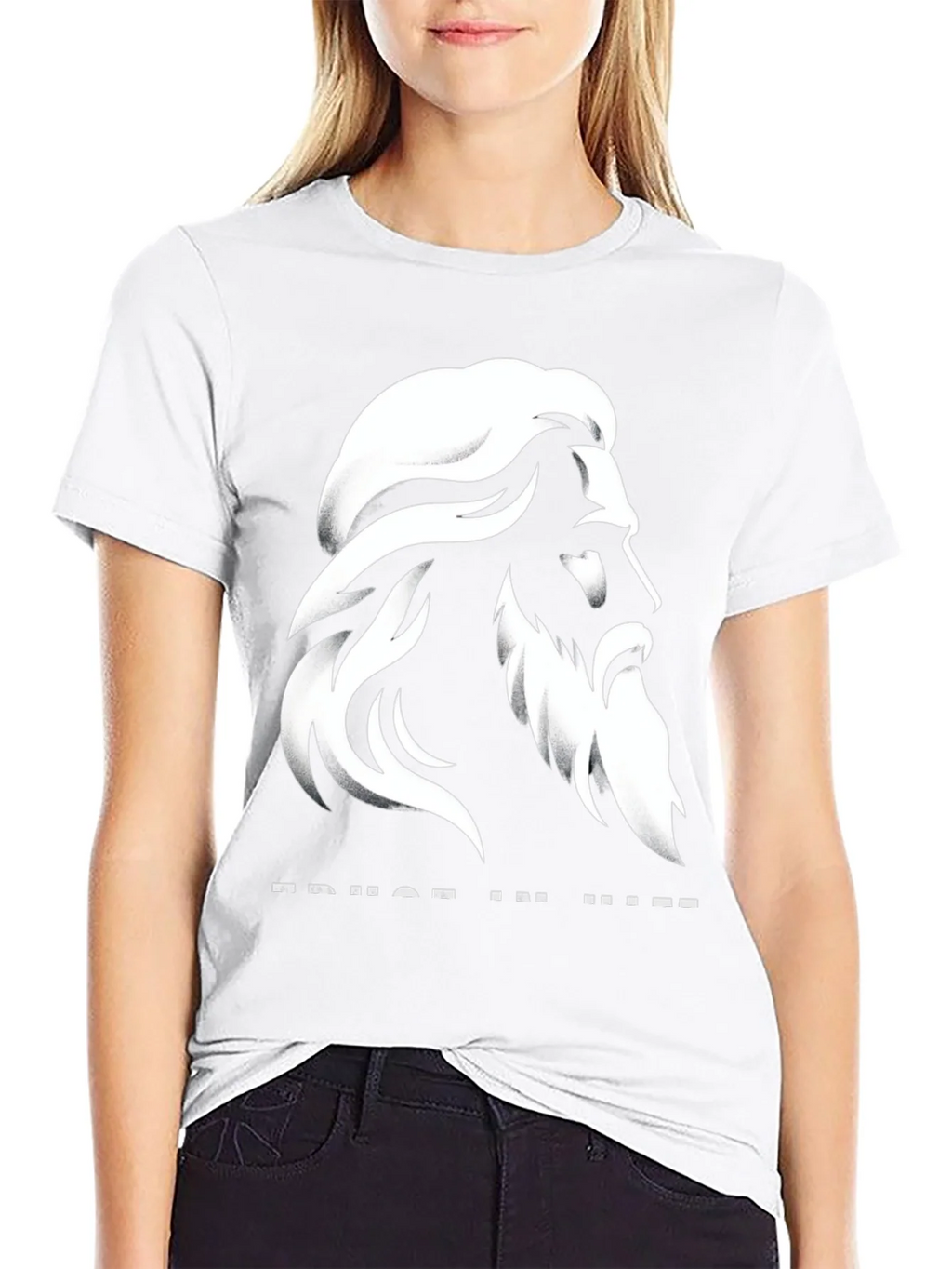 Trust in Him Graphic T-Shirt - Black product image 8